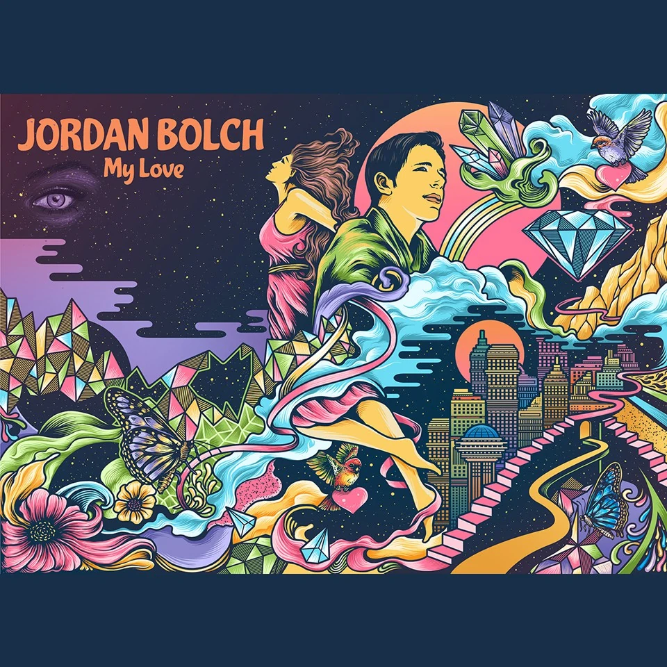 Jordan Bolch — My Love illustration project