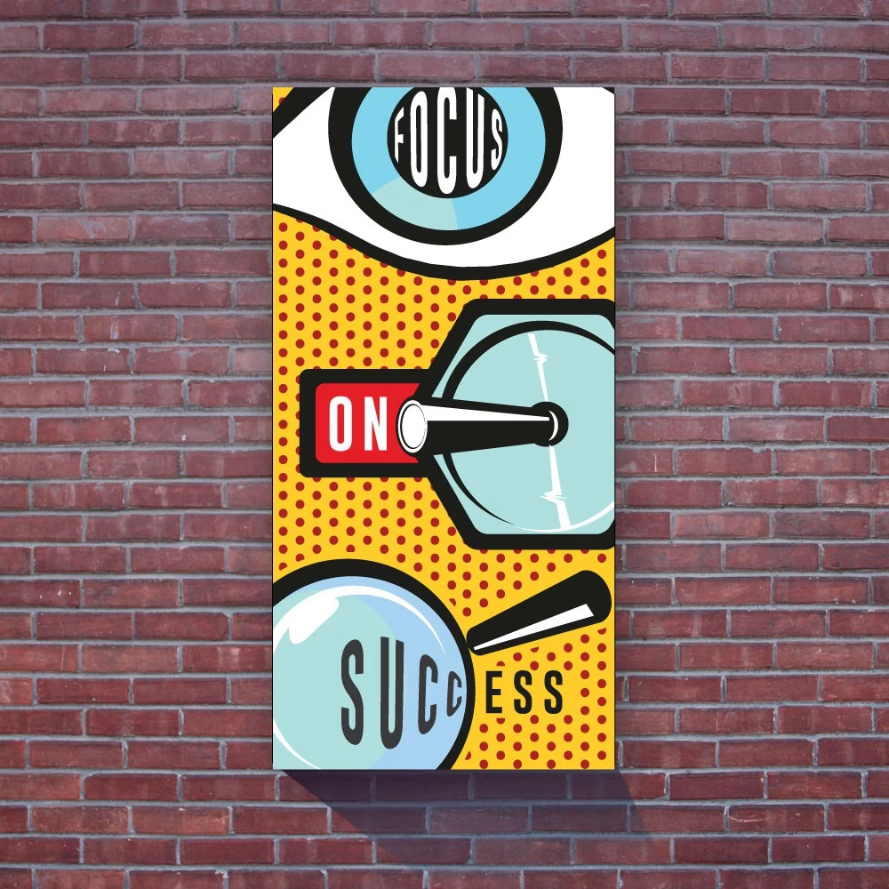 Focus On Success illustration project