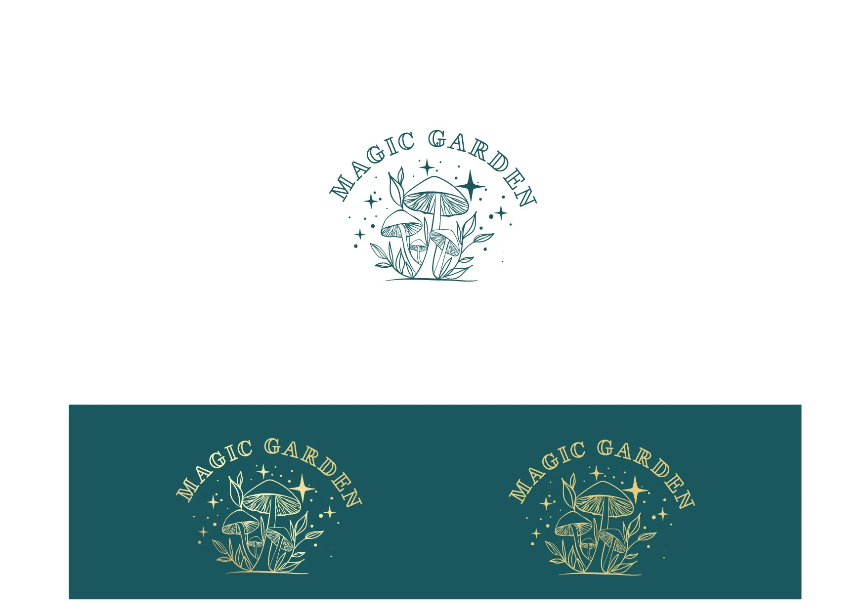 Magic Garden logo design